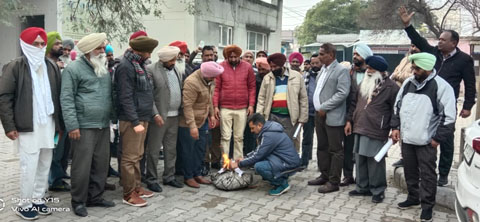 ਮੁਲਾਜ਼ਮ ਜੱਥੇਬੰਦੀਆਂ ਨੇ ਪੰਜਾਬ ਸਰਕਾਰ ਦੇ ਲਾਰਿਆਂ ਦੀ ਪੰਡ ਫੂਕੀ