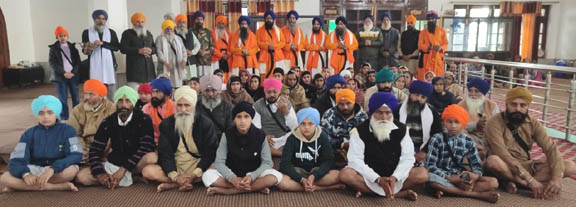 ਅਮਰ ਸ਼ਹੀਦ ਸਰਦਾਰ ਸੇਵਾ ਸਿੰਘ ਜੀ ਦੇ ਬਰਸੀ ਸਮਾਗਮ ਮੌਕੇ ਅੰਮਿ੍ਤਪਾਨ ਕਰਵਾਇਆ