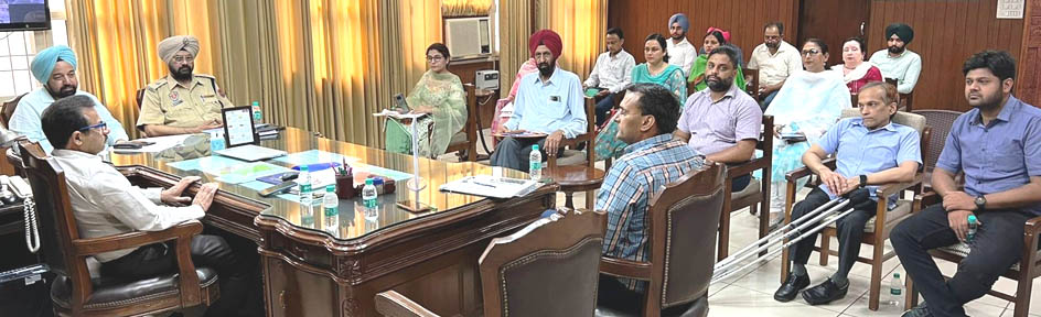 ਨਸ਼ਾ ਪੀੜਤਾਂ ਲਈ ਮੁੜ ਵਸੇਬਾ ਕੇਂਦਰ ਜਲਦ ਕੀਤਾ ਜਾਵੇਗਾ ਸਥਾਪਿਤ : ਡੀਸੀ ਨਾਇਰ