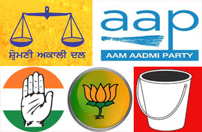 ਚੋਣ ਪ੍ਰਚਾਰ ਦੇ ਰੰਗ : ਸਭ ਨੇ ਆਪਣੀ ਵਜਾਈ ਡਫ਼ਲੀ .. .. ਪੰਜਾਬ ਸਿਹੁੰ ਦੀ ਕਿਸੇ ਨਾ ਕੀਤੀ ਗੱਲ