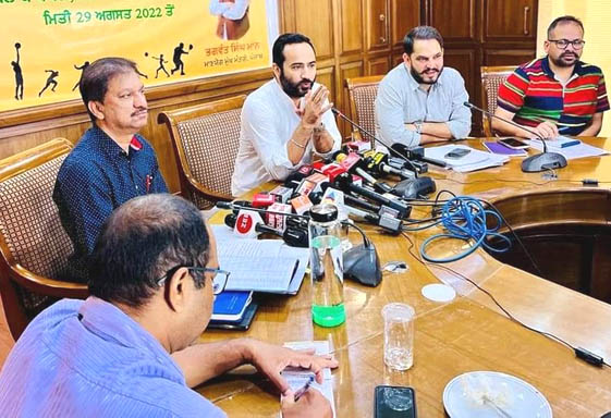 ਜਲੰਧਰ ਤੋਂ ਮੁੱਖ ਮੰਤਰੀ ਭਗਵੰਤ ਮਾਨ 29 ਅਗਸਤ ਨੂੰ ਕਰਨਗੇ ਪੰਜਾਬ ਖੇਡ ਮੇਲੇ ਦੀ ਸ਼ੁਰੂਆਤ : ਮੀਤ ਹੇਅਰ