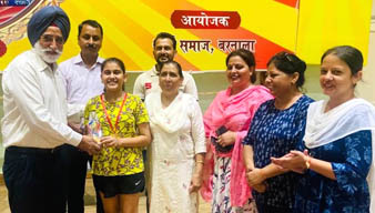 ਬਰਨਾਲਾ ਦੀ ਗਾਰਗੀ ਸ਼ਰਮਾ ਨੇ ਸੂਬਾ ਪੱਧਰੀ ਟੇਬਲ ਟੈਨਿਸ ਮੁਕਾਬਲੇ ’ਚ ਪ੍ਰਾਪਤ ਕੀਤਾ ਤੀਜਾ ਸਥਾਨ