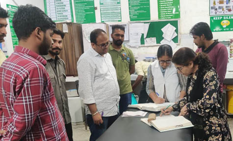 ਐਮਰਜੈਂਸੀ ਸਿਹਤ ਸੇਵਾਵਾਂ ਦੀ ਰਾਤ ਸਮੇਂ ਅਚਨਚੇਤੀ ਚੈਕਿੰਗ