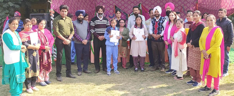 ਦਿਵਿਆਂਗ ਬੱਚਿਆਂ ਦੀਆਂ ਦੋ ਰੋਜ਼ਾ ਜ਼ਿਲ੍ਹਾ ਪੱਧਰੀ ਖੇਡਾਂ ਹੋਈਆਂ ਸਮਾਪਤ