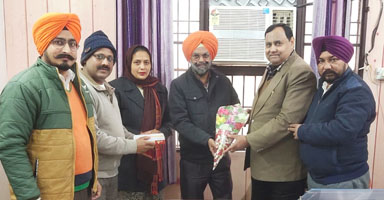 ਤਹਿਸੀਲਦਾਰ ਬਲਦੇਵ ਰਾਜ ਨੇ ਮਹਿਲ ਕਲਾਂ ਵਿਖੇ ਅਹੁਦਾ ਸੰਭਾਲਿਆ