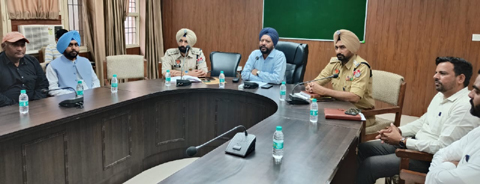 ਪੀਸ ਕਮੇਟੀ ਦੀ ਮੀਟਿੰਗ, ਅਫਵਾਹਾਂ ਤੋਂ ਸੁਚੇਤ ਰਹਿਣ ਦੀ ਅਪੀਲ