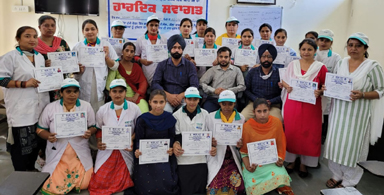 ਐਸ.ਬੀ.ਆਈ ਆਰਸੇਟੀ ਨੇ ਸਿਖਿਆਰਥੀਆਂ ਨੂੰ ਵੰਡੇ ਸਰਟੀਫ਼ਿਕੇਟ