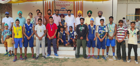 7ਵੇਂ ਜ਼ਿਲ੍ਹਾ ਪੱਧਰੀ ਜੂਨੀਅਰ ਨੈੱਟਬਾਲ ਮੁਕਾਬਲੇ ਸੰਪੰਨ