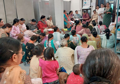 ਸਖੀ ਵਨ ਸਟਾਪ ਸੈਂਟਰ ਵੱਲੋਂ ਲਗਾਇਆ ਗਿਆ ਜਾਗਰੂਕਤਾ ਕੈਂਪ