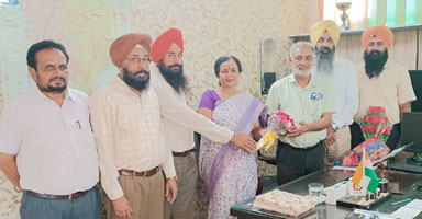 ਸ਼ਮਸ਼ੇਰ ਸਿੰਘ ਨੇ ਜ਼ਿਲ੍ਹਾ ਸਿੱਖਿਆ ਅਫ਼ਸਰ (ਐਲੀਮੈਂਟਰੀ) ਵਜੋਂ ਸੰਭਾਲਿਆ ਅਹੁਦਾ