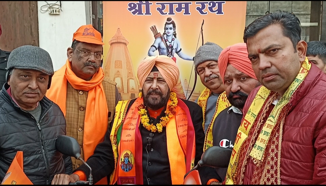 ਜੈ ਸ੍ਰੀ ਰਾਮ ਦੇ ਜੈਕਾਰਿਆਂ ਦੀ ਗੂੰਜ ਵਿੱਚ ਕੇਵਲ ਢਿੱਲੋਂ ਨੇ ਕਿਹਾ…’ਮੋਦੀ ਹੈ ਤੋਂ ਮੁਮਕਿਨ ਹੈ’….!