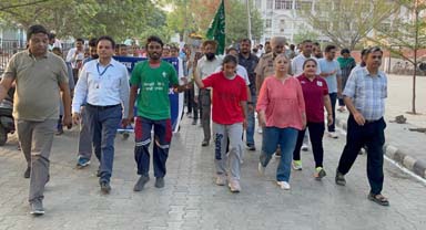 ਯੂਥ ਚੱਲਿਆ ਬੂਥ : ਲੋਕ ਸਭ ਚੋਣਾਂ 2024 ‘ਚ ਨੌਜਵਾਨਾਂ ਦੀ ਸ਼ਮੂਲੀਅਤ ਵਧਾਉਣ ਲਈ ਕਰਵਾਈ ਗਈ ਵਾਕਾਥਨ