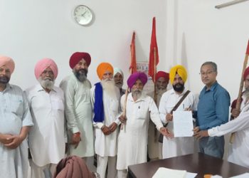 ਮਜ਼ਦੂਰ ਅਤੇ ਸਮਾਜ ਸੇਵੀ ਜਥੇਬੰਦੀਆਂ ਨੇ ਮਾਲਵਿੰਦਰ ਸਿੰਘ ਮਾਲੀ ਤੇ ਪਾਇਆ ਕੇਸ ਰੱਦ ਕਰਨ ਦੀ ਕੀਤੀ ਮੰਗ