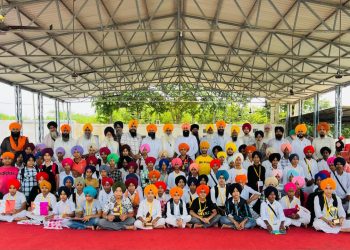 450 ਸਾਲਾ ਸ਼ਤਾਬਦੀ ਨੂੰ ਸਮਰਪਿਤ ਦਸਤਾਰ ਮੁਕਾਬਲਿਆਂ ‘ਚ 200 ਦੇ ਕਰੀਬ ਬੱਚਿਆਂ ਨੇ ਲਿਆ ਭਾਗ