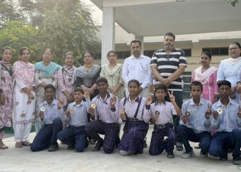 ਗਾਂਧੀ ਆਰੀਆ ਸਕੂਲ ਬਰਨਾਲਾ ਦੇ ਖਿਡਾਰੀਆਂ ਨੇ ਖੇਡਾਂ ਵਤਨ ਪੰਜਾਬ ਦੀਆਂ ਵਿੱਚ ਲਗਾਈ ਮੈਡਲਾਂ ਦੀ ਝੜੀ