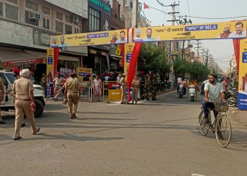 ਬਰਨਾਲਾ ਦਾ ਸਦਰ ਬਾਜ਼ਾਰ ਪੁਲਿਸ ਛਾਉਣੀ ‘ਚ ਤਬਦੀਲ…ਮੁੱਖ ਮੰਤਰੀ ਜੀ ਪਧਾਰ ਰਹੇ ਹਨ