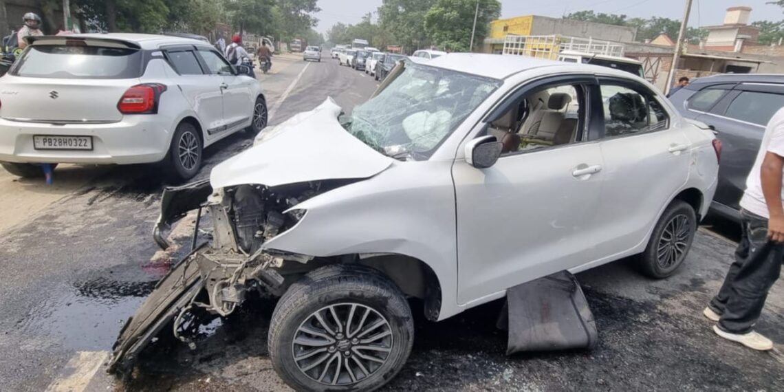 ਮਹਿਲ ਕਲਾਂ ਨੇੜੇ ਦੋ ਗੱਡੀਆਂ ਦੀ ਸਿੱਧੀ ਟੱਕਰ ‘ਚ ਇੱਕ ਕੁੜੀ ਦੀ ਮੌਤ