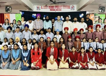 ਆਜ਼ਾਦੀ ਦਿਵਸ ਦੇ ਸਮਾਗਮ ਸੰਬੰਧੀ ਪਹਿਲੀ ਰਿਹਰਸਲ ਕਰਵਾਈ ਗਈ