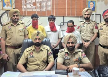 ਬਰਨਾਲਾ ਪੁਲਿਸ ਨੇ ਸੇਖਾ ਰੋਡ ‘ਤੇ ਚੋਰੀ ਕਰਨ ਵਾਲੇ ਚੋਰ ਕੀਤੇ ਕਾਬੂ