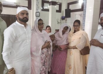 ਵਿਧਾਇਕ ਕਾਲਾ ਢਿੱਲੋਂ ਨੇ ਛੱਤ ਡਿੱਗਣ ਕਾਰਨ ਮਾਰੇ ਗਏ ਮਜ਼ਦੂਰ ਦੇ ਪਰਿਵਾਰ ਨੂੰ ਦਿੱਤੀ ਮਾਲੀ ਸਹਾਇਤਾ