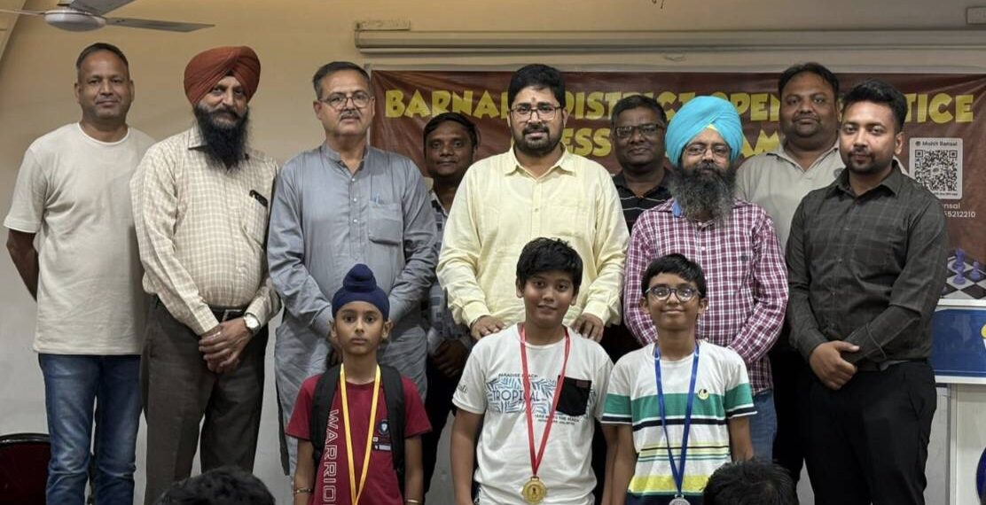 ਬਰਨਾਲਾ ਜ਼ਿਲ੍ਹਾ ਚੈੱਸ ਐਸੋਸਿਏਸ਼ਨ ਵੱਲੋਂ ਕਰਵਾਇਆ ਜ਼ਿਲ੍ਹਾ ਪੱਧਰੀ ਓਪਨ ਪ੍ਰੈਕਟਿਸ ਚੈੱਸ ਟੂਰਨਾਮੈਂਟ