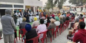 ਮਹਿਲ ਕਲਾਂ ‘ਚ ਹਲਕਾ ਵਿਧਾਇਕ ਪੰਡੋਰੀ ਨੇ ਚੋਣ ਜ਼ਾਬਤੇ ਦੀਆਂ ਸ਼ਰੇਆਮ ਉਡਾਈਆਂ ਧੱਜੀਆਂ