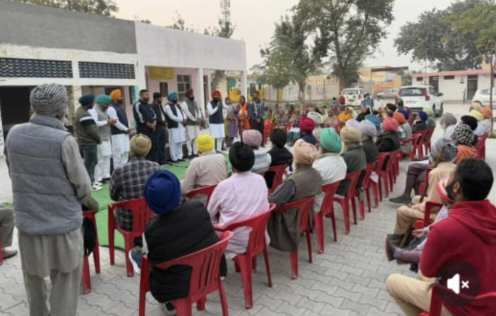 ਮਹਿਲ ਕਲਾਂ ‘ਚ ਹਲਕਾ ਵਿਧਾਇਕ ਪੰਡੋਰੀ ਨੇ ਚੋਣ ਜ਼ਾਬਤੇ ਦੀਆਂ ਸ਼ਰੇਆਮ ਉਡਾਈਆਂ ਧੱਜੀਆਂ