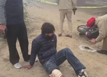 ਲੋਹੜੀ ਦੀ ਸਵੇਰ ਗੈਂਗਸਟਰ ਦੀ ਲੱਤ ‘ਚ ਲੱਗੀ ਗੋਲੀ…ਬਰਨਾਲੇ ਪੁਲਿਸ ਤੇ ਗੈਂਗਸਟਰਾਂ ਵਿਚਾਲੇ ਮੁਕਾਬਲਾ