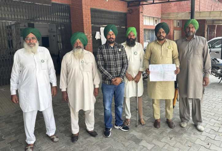 ਬੀਕੇਯੂ ਕਾਦੀਆਂ ਦੇ ਚੇਅਰਮੈਨ ਦੇ ਜ਼ਮੀਨੀ ਰਿਕਾਰਡ ਨਾਲ ਕੀਤੀ ਛੇੜਛਾੜ