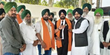 ਐਡਵੋਕੇਟ ਧਰਮਪਾਲ ਸਿੰਘ (ਪੱਤਰਕਾਰ) ਬੀਕੇਯੂ ਕਾਦੀਆਂ ਦੇ ਜ਼ਿਲ੍ਹਾ ਲੀਗਲ ਐਡਵਾਈਜ਼ਰ ਨਿਯੁਕਤ