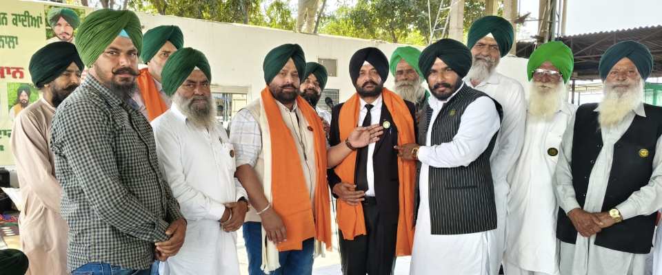 ਐਡਵੋਕੇਟ ਧਰਮਪਾਲ ਸਿੰਘ (ਪੱਤਰਕਾਰ) ਬੀਕੇਯੂ ਕਾਦੀਆਂ ਦੇ ਜ਼ਿਲ੍ਹਾ ਲੀਗਲ ਐਡਵਾਈਜ਼ਰ ਨਿਯੁਕਤ