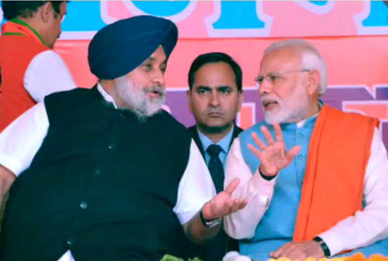 ਅਕਾਲੀ-ਭਾਜਪਾ ਗੱਠਜੋੜ ਤੈਅ…ਮੁੱਖ ਮੰਤਰੀ ਦੇ ਚਿਹਰੇ ਤੋਂ ਬਿਨਾਂ ਲੜਨਗੀਆਂ ਦੋਵੇਂ ਪਾਰਟੀਆਂ